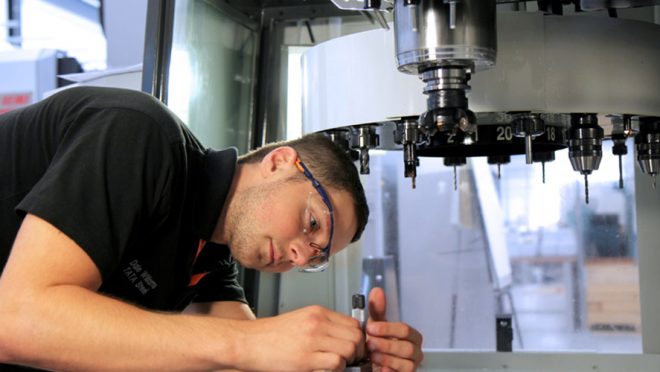 Advanced Manufacturing apprentice