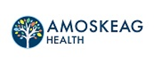 Amoskeag Health logo with a tree featuring colorful leaves inside a blue circle.