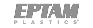 EPTAM Plastics logo in bold, gray uppercase letters on a white background, highlighting the companys partnership with ApprenticeshipNH.