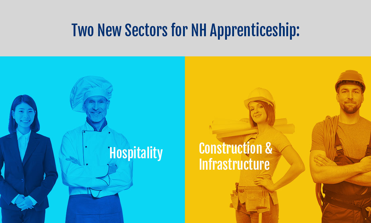 ApprenticeshipNH Adds Hospitality and Construction & Infrastructure Apprenticeships