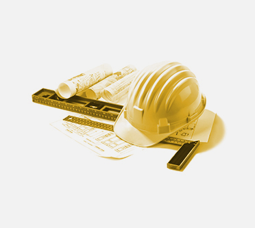 Yellow hard hat, rolled blueprints, a ruler, and a level placed on architectural plans—perfect tools for anyone starting their ApprenticeshipNH journey.