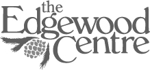 The Edgewood Centre logo with a pinecone and pine needles graphic beside the text, highlighting its partnership with ApprenticeshipNH.